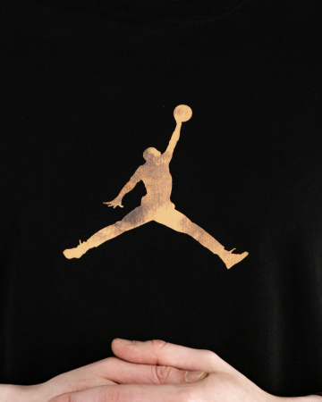 Детальное Изображение Футболка Nike Jordan с крупной эмблемой на груди (21039160)