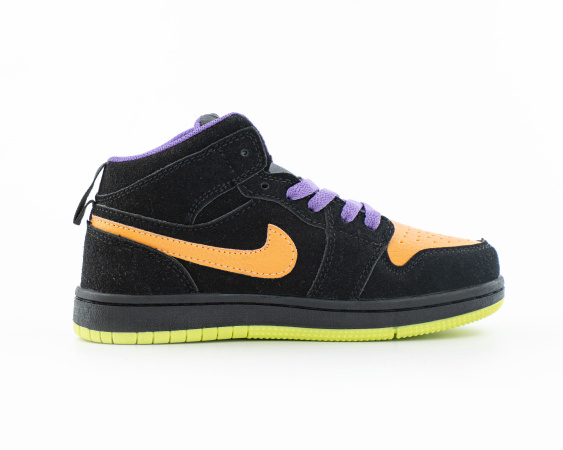 Детские кроссовкм Nike Air Jordan 1 High "Halloween" (С583С-17) от магазина vikingsmen.ru