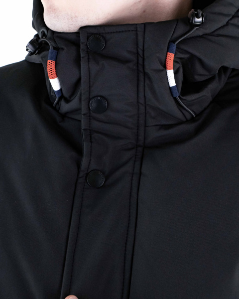 Куртка зимняя удлиненная Tommy Hilfiger (77-132) (L, Черный)