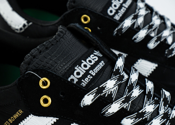 Кроссовки adidas Samba x Wales Bonner "Black Gum" (005-3) от магазина vikingsmen.ru