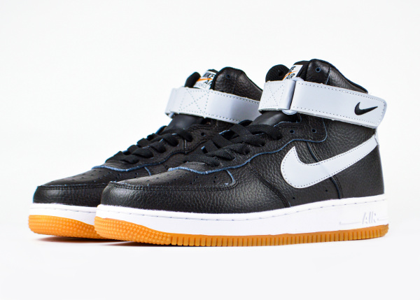 Кроссовки Nike Air Force 1 Mid "Black/Grey" (5510-2) |BB| от магазина vikingsmen.ru