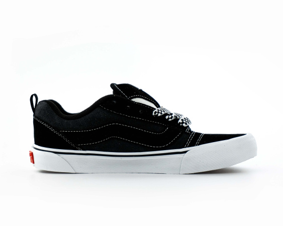 Кеды Vans Knu Skool VLT LX "Black Charcoal" (W118-2) от магазина vikingsmen.ru