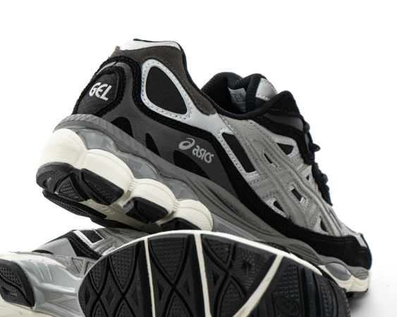 Кроссовки Asics Gel NYC Black Ivory Grey GTX (014-1) от магазина vikingsmen.ru