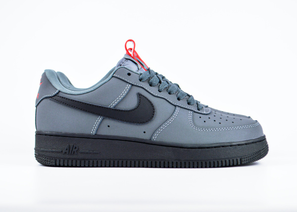 Кроссовки Nike Air Force 1 "Grey/Black" (9501-1) |AA1| от магазина vikingsmen.ru
