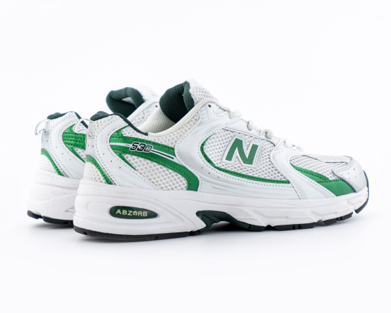Кроссовки New Balance 530 "White Nightwatch Green" (M530-20) от магазина vikingsmen.ru