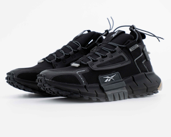 Кроссовки Reebok Zig Kinetica Edge "Black" (М4998-2) от магазина vikingsmen.ru