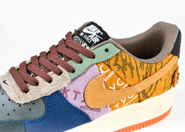 Кроссовки Nike Air Force 1 low "Cactus Jack" (5517-1) |AA1| от магазина vikingsmen.ru