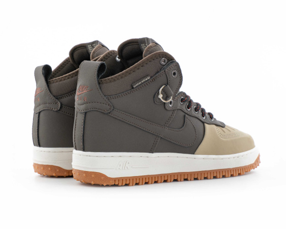 Кроссовки Nike Lunar Force 1 Duckboot "Brown" (9506-5) [СВ] от магазина vikingsmen.ru