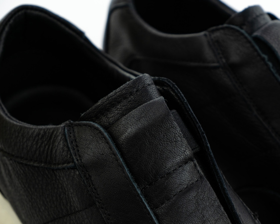 Кроссовки кожаные "Black" (801766) [СС] от магазина vikingsmen.ru