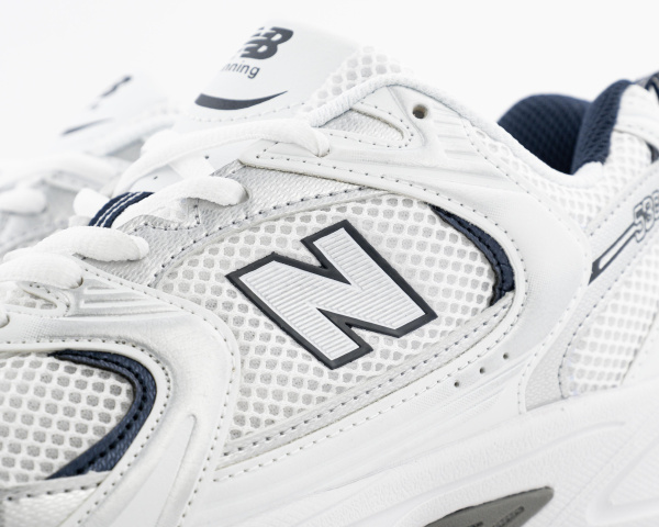 Кроссовки New Balance 530 "White Silver Navy" (054-1) от магазина vikingsmen.ru