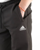 Брюки спортивные мужские Adidas на флисе (0076) (M, Хаки)
