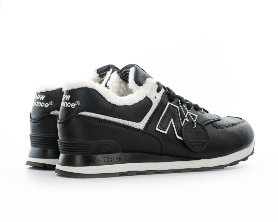 Кроссовки New Balance 574 "Black" зимние (479-5) от магазина vikingsmen.ru