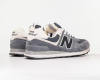Кроссовки New Balance 574 "Grey/Black" (417-9) от магазина vikingsmen.ru