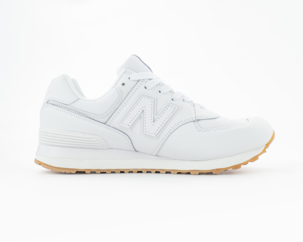 Кроссовки New Balance 574 "White/Beige" (456-12)[СС] от магазина vikingsmen.ru