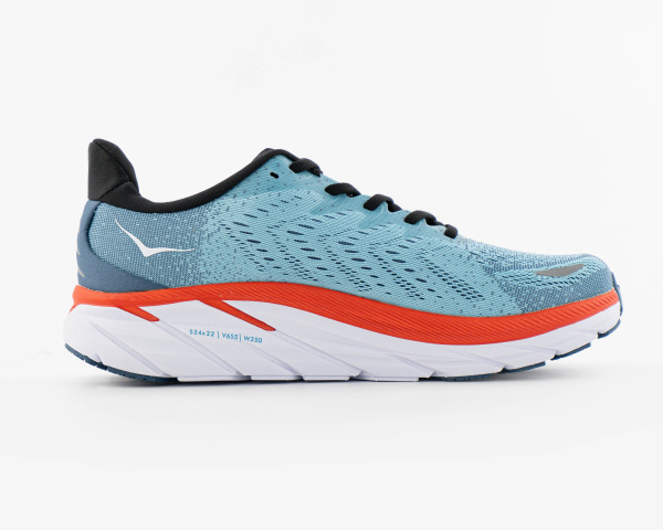 Кроссовки HOKA ONE ONE Clifton 8 "Aquarelle/Eggshell Blue" (312-5) от магазина vikingsmen.ru