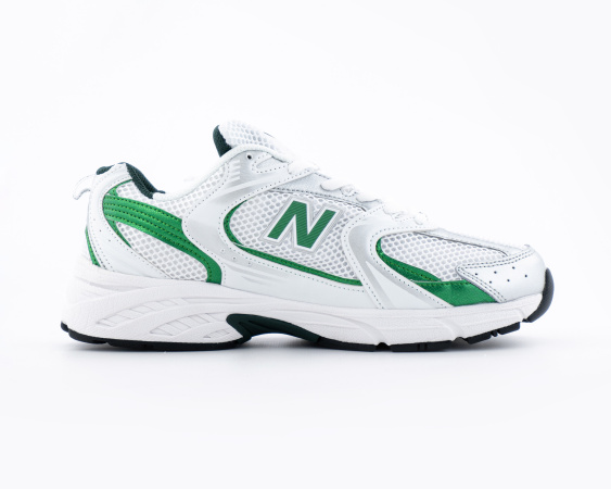 Кроссовки New Balance 530 "White Nightwatch Green" (M530-20) от магазина vikingsmen.ru