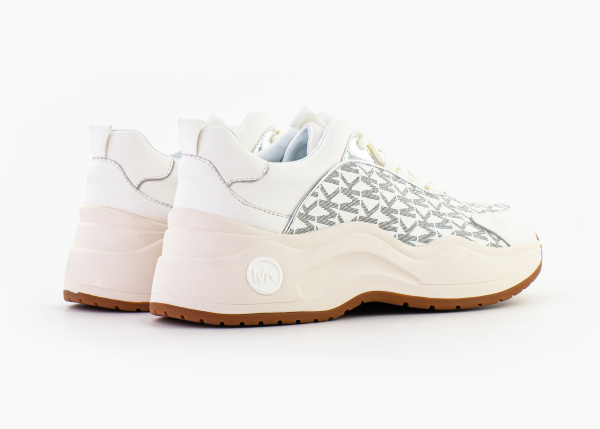 Кроссовки женские Michael Kors (А-120) (Белый с логотипом) от магазина vikingsmen.ru