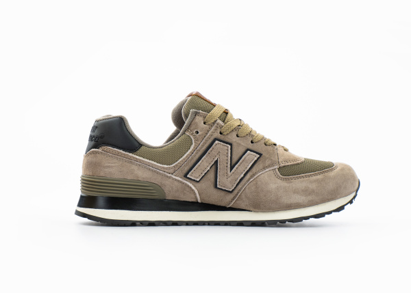 Кроссовки New Balance 574 "Khaki" (417-2) [АС] от магазина vikingsmen.ru
