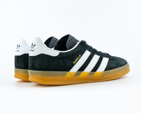 Кроссовки Adidas Gazelle INDOOR "Black/White" (АК-4) от магазина vikingsmen.ru