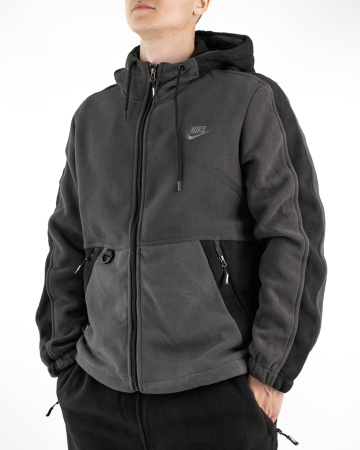 Костюм спортивный мужской Nike утепленный (2305) (XXXL, Серый)