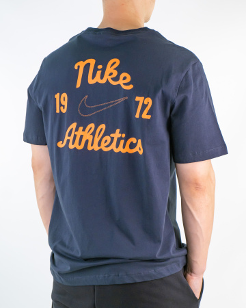 Футболка мужская Nike "The Nike Tee" (Ts-N-2179) (XXL, Темно-синий)