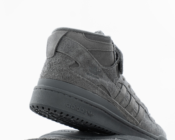 Кроссовки Adidas Forum Mid "GREY" с мехом (555-1) от магазина vikingsmen.ru