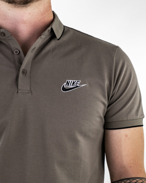 Рубашка-поло Nike (9926)) (XL, Хаки)