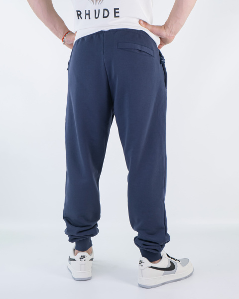 Штаны спортивные Nike теплые (TA-N-305) (S, Синий, 46 (S))