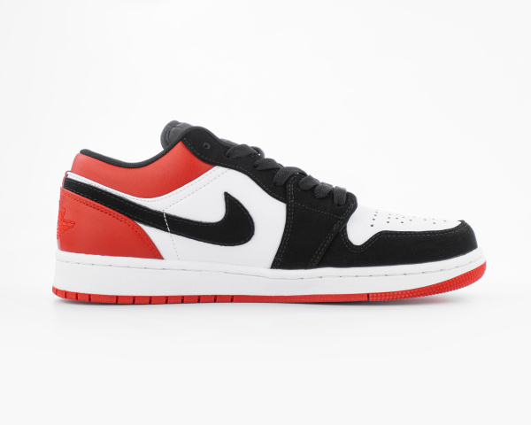 Кроссовки Nike Air Jordan 1 Low "Black Toe" (5526-3) от магазина vikingsmen.ru