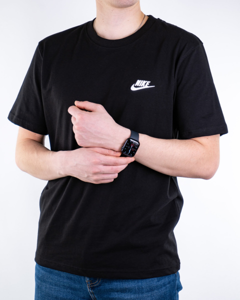 Анонс Изображения Футболка Nike с вышитым логотипом на груди (21037351)