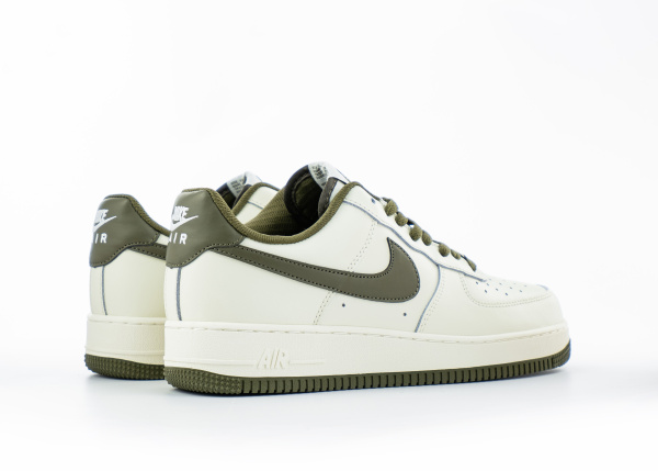 Кроссовки Nike Air Force 1 Low "White/Green" (M5500-33) |A1A1| от магазина vikingsmen.ru