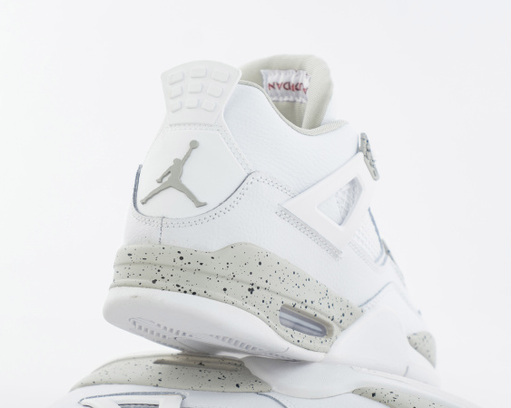 Кроссовки Nike Air Jordan 4 Retro TD "White Oreo" (5003-44) |AA| от магазина vikingsmen.ru