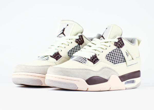 Кроссовки Nike Air Jordan 4 Retro "Beige" с мехом (M526-16)|CA| от магазина vikingsmen.ru