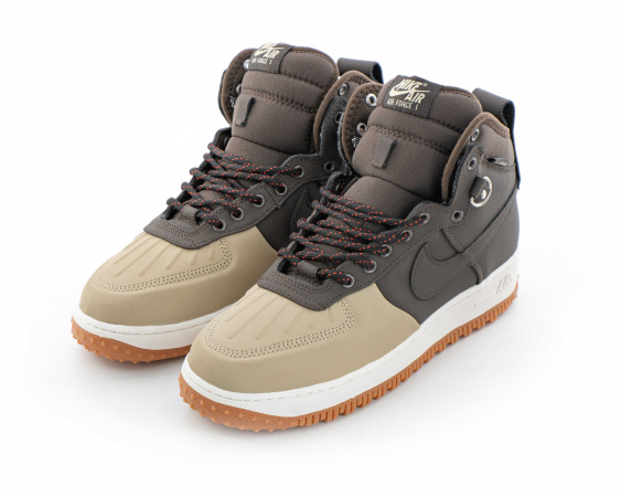 Кроссовки Nike Lunar Force 1 Duckboot "Brown" (9506-5) [СВ] от магазина vikingsmen.ru