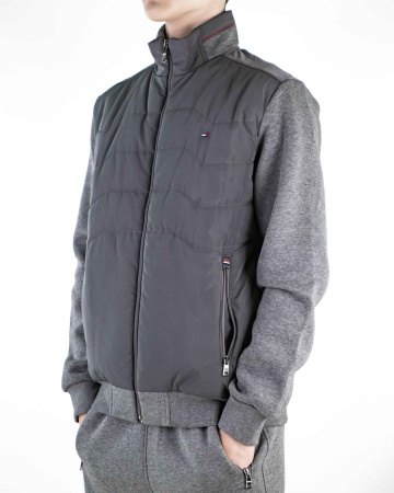 Костюм спортивный мужской Tommy Hilfiger утепленный (6199) (XL, Серый)