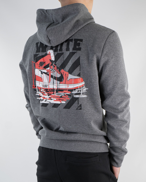 Костюм спортивный Off White D.Face (07-1022) (L, Серый)