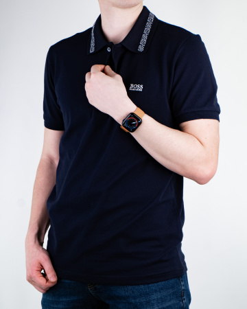 Поло Hugo Boss Piksel (3334) (XXL, Темно-синий)