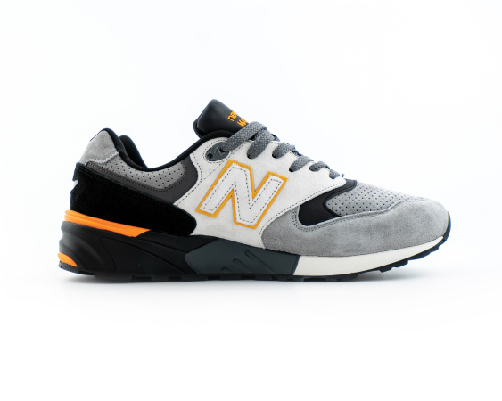 Кроссовки New Balance 999 "Grey/Black/Orange" (482-7) |CC| от магазина vikingsmen.ru