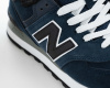 Кроссовки New Balance 574 "DK.Blue/White" с мехом (G900-17)|CC| от магазина vikingsmen.ru