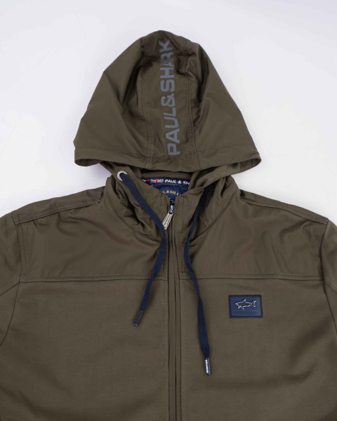 Костюм спортивный мужской Paul Shark (95-4109-ТК)) (L, Хаки/Темно-синий)