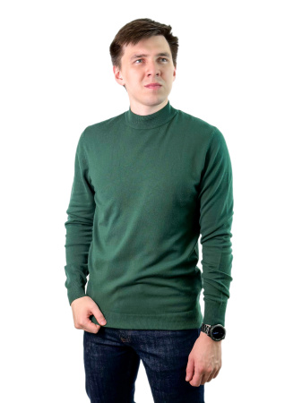 Джемпер мужской (4200) (Темно-Зеленый, XXXL)
