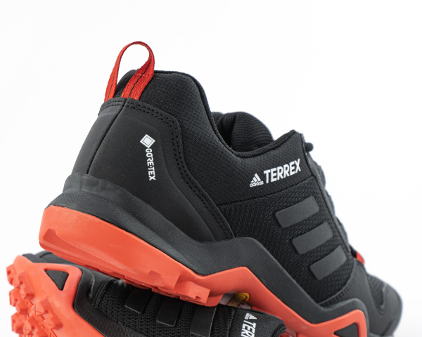 Кроссовки Adidas Terrex AX3 GTX "Core Black/Carbon/Active Orange" (4022-3) [СС] от магазина vikingsmen.ru
