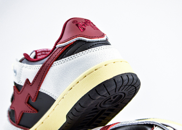 Кроссовки BAPE Sk8 Sta #4 "Red" (5800-3) |CC| от магазина vikingsmen.ru