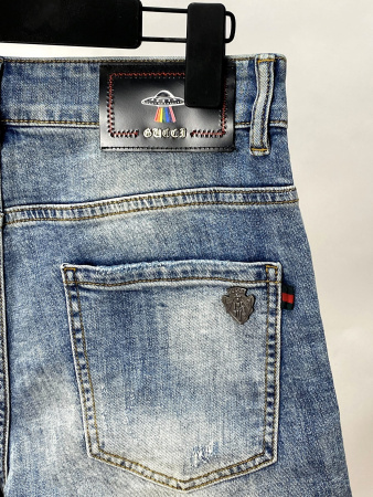 Детальное Изображение Шорты мужские джинсовые (1195)