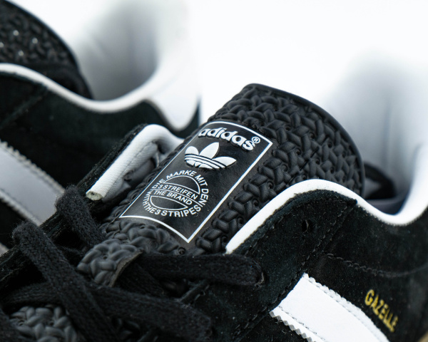 Кроссовки Adidas Gazelle INDOOR "Black/White" (АК-4) от магазина vikingsmen.ru