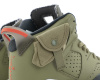Кроссовки Air Jordan Travis Scott X Air Jordan 6 Retro "Olive" (5023-1) [СС] от магазина vikingsmen.ru
