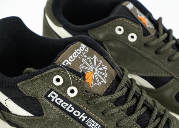 Кроссовки Reebok Classic Leather Cordura "Core Grey" (307-3) от магазина vikingsmen.ru