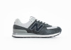 Кроссовки New Balance 574 "LT.Grey/DK.Grey/Black" (477-6) от магазина vikingsmen.ru