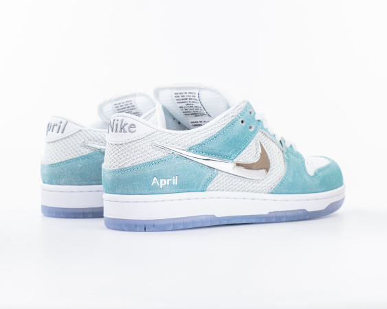 Кроссовки April Skateboards x Nike Dunk Low SB "Turbo Green" (W5505-76) от магазина vikingsmen.ru