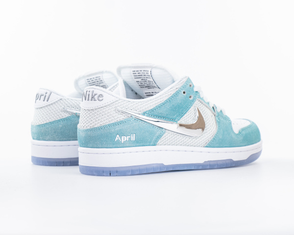 Кроссовки April Skateboards x Nike Dunk Low SB "Turbo Green" (W5505-76) от магазина vikingsmen.ru